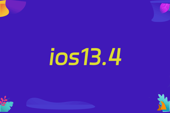 ios13.4