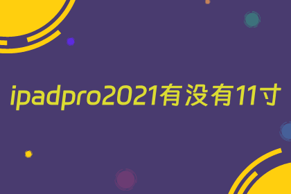 ipadpro2021有没有11寸